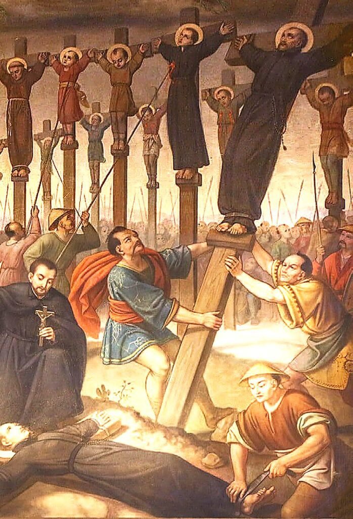 THE 26 MARTYRS OF JAPAN martyrdom enhanced figures